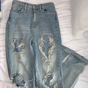 BDG Distressed Mom Jeans